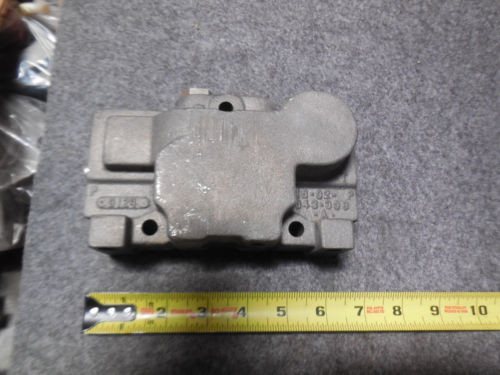 Origin REXROTH SECTIONAL VALVE END MP18 SERIES STAMPED 033E # 1602-043-308