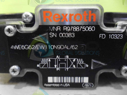 REXROTH R978875060 VALVE Origin NO BOX