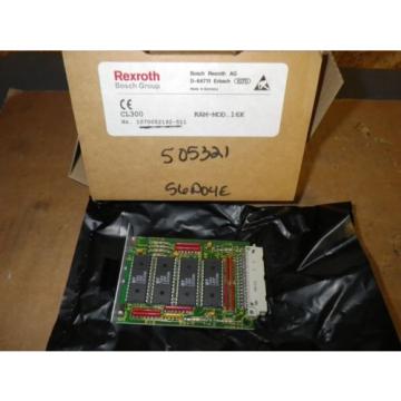 Rexroth Canada Korea Bosch CL300 RAM-MOD.16K 1070052192-511