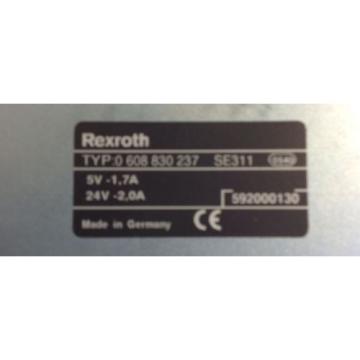 REXROTH India France *  SE311 THIGHTENING CONTROLLER  * 0 608 830 237
