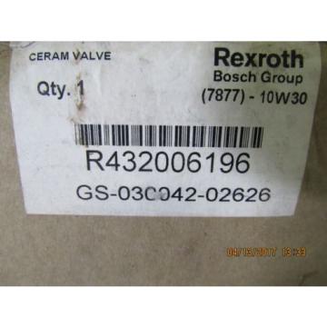 REXROTH CERAM VALVE R432006196 Origin