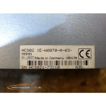 Rexroth Italy Russia HCS02.1E-W0070-A-03-NNNN IndraDrive C