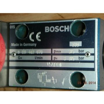 Bosch Rexroth 0 811 402 070 Hydraulic Proportional Valve DBETBEX-1X/315G24K31A1M