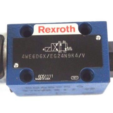 Origin REXROTH 4WE6D6X/EG24N9K4/V CONTROL VALVE R900021369 E 326