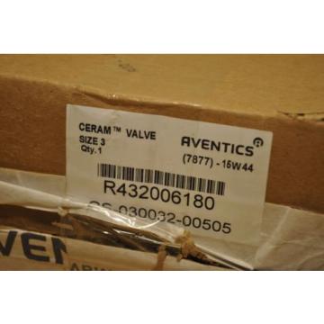Aventics Germany Korea Rexroth R432006180 Ceramic Valve Size 3