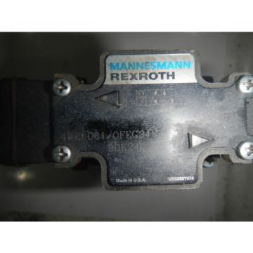Rexroth 4WEH10D44/OF6EG D05 Hydraulic Directional Control Valve