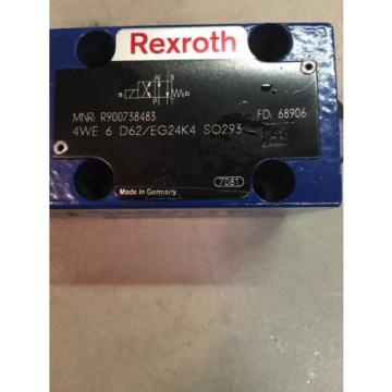 Rexroth Egypt Dutch 4WE 6 Y62/EG24K4 SO293 W/ Free Shipping