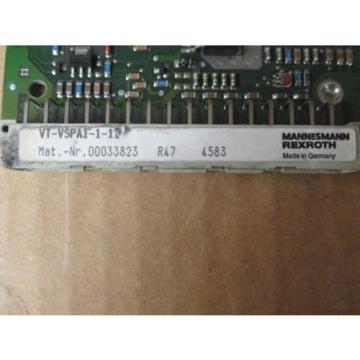 Mannesmann-Rexroth Australia Mexico VSPA1-1CL1 Board