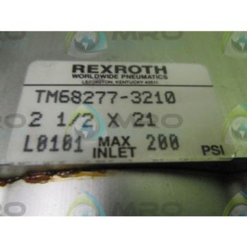 REXROTH Italy France TASKMASTER II TM-068277-03210 CYLINDER 2-1/2&#034; x 21&#034; *NEW IN BOX*