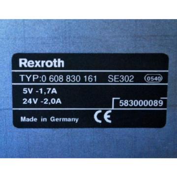 Bosch Italy Australia Rexroth 0 608 830 161 Controller, 5V-1.7A, 24V-2.0A