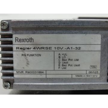 REXROTH Italy Italy R900556812 PROPORTIONAL VALVE 4WRSE 10 V1-80-3X/G24K0/A1V