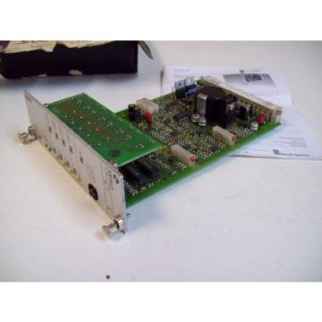 MANNESMANN India Mexico REXROTH VT5008-17B AMPLIFIER CARD W/MULTIPLE COMPONENTS - FREE SHIP