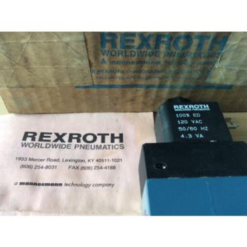 BOSCH Italy USA REXROTH PS31010-1355 - PNEUMATIC VALVE 150PSI MAX INLET - New In Box!