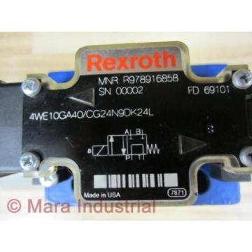 Rexroth Bosch R978916858 Valve 4WE10GA40/CG24N9DK24L - origin No Box