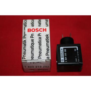 Origin Bosch Rexroth Solenoid Valve Coil 24VDC - 1 824 210 292 - 1824210292 - BNIB
