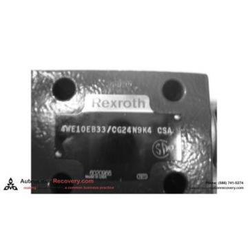 REXROTH Mexico Italy 4WE10EB33/CG24N4K4QM0G24 DIRECTIONAL CONTROL VALVE, NEW* #121041