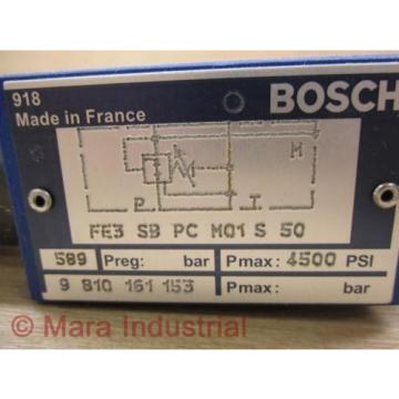 Rexroth Bosch FE3 SB PC M01 S 50 Valve - origin No Box