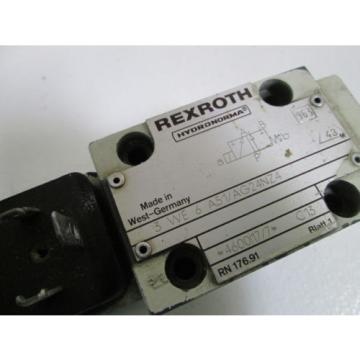 REXROTH Canada china VALVE 3 WE 6 A51/AG24NZ4  *USED*