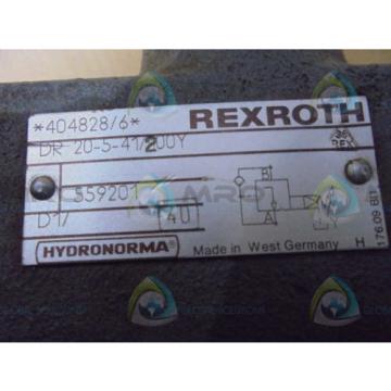 REXROTH  DR20541/200Y  VALVE USED