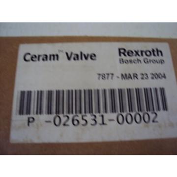 REXROTH China Egypt CERAM VALVE P-026531-00002