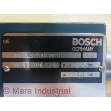 Rexroth Bosch Group 0 811 104 125 0811104125 Pressure Valve - origin No Box
