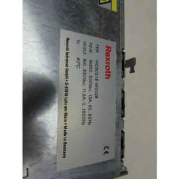 REXROTH Russia Korea HCS02.1E-W0028-A-03-NNNV SERVO DRIVE AMPLIFIER EXCELLENT USED TAKEOUT !!