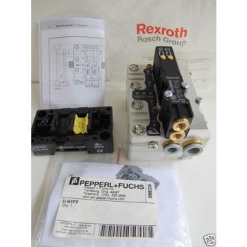 Rexroth R480084717A,  REXROTH R480 084 902 PNEUMATIC VALVE TERMINAL SYSTEM