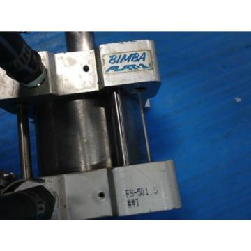 USED Mexico Canada REXROTH P67772-2 CONTROL VALVE AND BIMBA FLAT-1 FS-501.5 CYLINDER (G2)