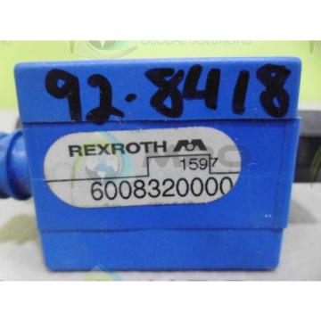 REXROTH Mexico Canada 6008320000 VALVE *NEW NO BOX*