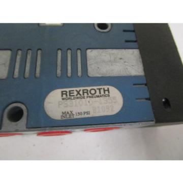 REXROTH PS31010-1355 PNEUMATIC VALVE AS PICTURED Origin NO BOX