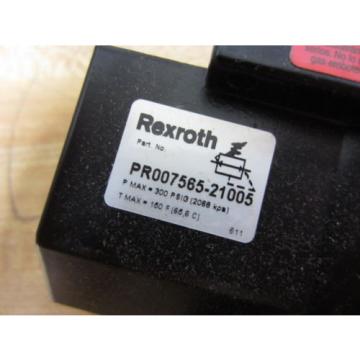 Rexroth Australia Italy PR007565-21005 PR00756521005 Regulator