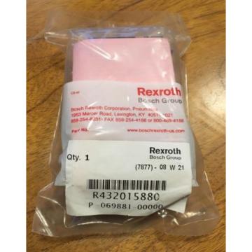 R432015880 P -069881-00000 Rexroth Single Subplate, For 740 Series Valve