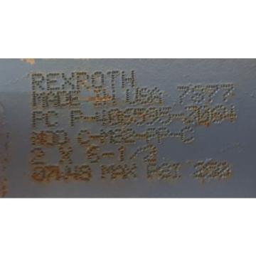 REXROTH, Singapore Korea BOSCH, HYDRAULIC CYLINDER, P-406595-3064, MOD C-M32-PP-C, 2 X 6-1/2&#034;