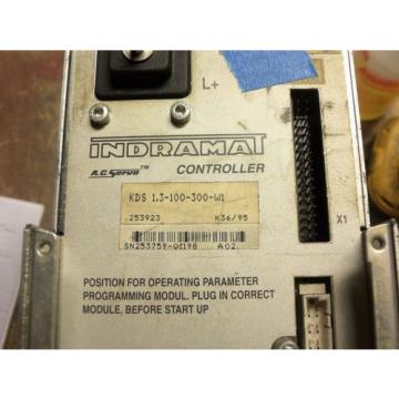REXROTH USA India INDRAMAT KDS1.3-100-300-W1 POWER SUPPLY AC SERVO CONTROLLER DRIVE #2