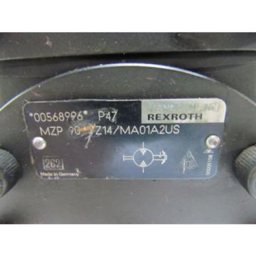 Mannesmann Japan India Rexroth MZP 90 TZ14/MA01A2US Hydraulic Motor Pump