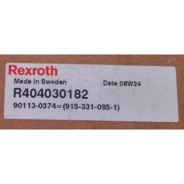 Origin REXROTH Shut off valve  R404030182 0821300935 Tetra 90113-0374