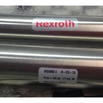 Lot Egypt Japan Of 2 Rexroth Cylinder Rod 10" AP243962A, M-10D-100, Shipsameday RACK E #E13A