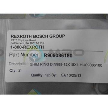REXROTH USA France R909086180 RING *NEW IN ORIGINAL PACKAGE*