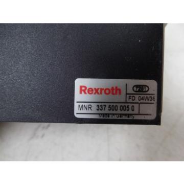 USED Rexroth 3375000050 DDL Pneumatic Valve Driver