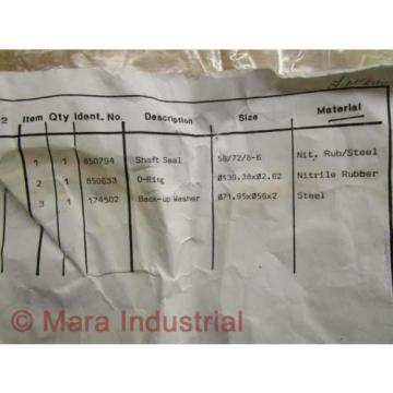 Rexroth Australia Germany 850719 Seal Kit - New No Box