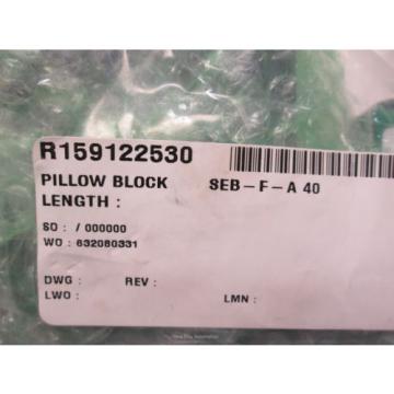 New Japan Korea Rexroth R159122530 SEB-F-A-40 Pillow Block Bearing in Factory Packaging