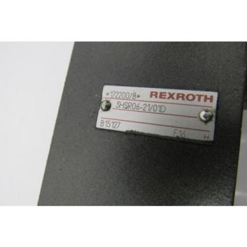 REXROTH Mexico Canada VALVE 3HSR06-21/01D