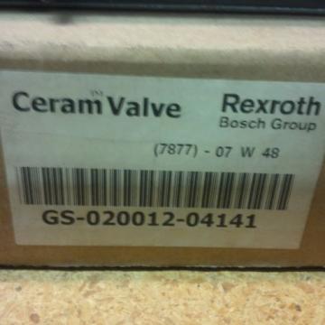 Rexroth Canada Canada ceram valves(set of 2)R434000061/GS02001204141 New