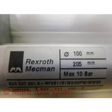 Rexroth Singapore USA Mecman 523-111-100-0 Cylinder - New No Box