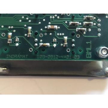 Rexroth Indramat 109-0912-4A01-03 Axis Control Circuit Board 10909124A0103