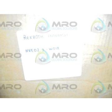 REXROTH INDRAMAT HVE022-W018N AS IS Origin IN BOX