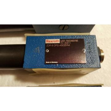 REXROTH Canada Korea ZDR 6 DP2-43/25YM PRESSURE REDUCING VALVE DIRECT OPERATED  R900483785