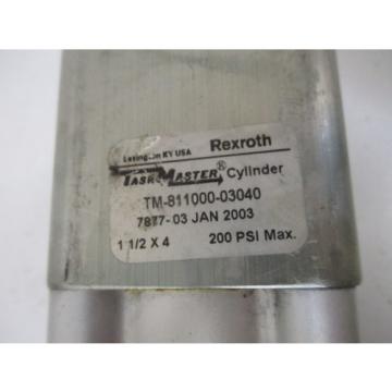 REXROTH Mexico USA TM-811000-03040 PNEUMATIC CYLINDER*USED*