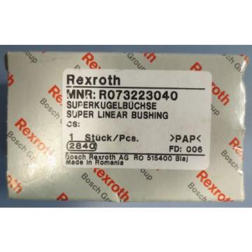 Rexroth Super Linear Bushing Model R073223040 1-1/4#034; Bore 1-3/4#034; OD NIB