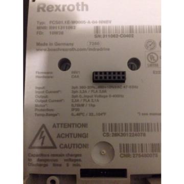 Indramat Rexroth FCS011E-W0005-A-04-NNBV Drive